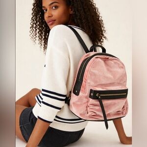 Velvet Pink Backpack